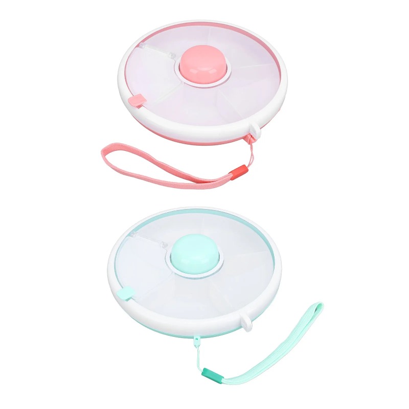 Baby Food Home - 360 ° 回転スナックコンテナ大容量シール子供用フルーツ収納ボックスバンドル蓋付き家庭用