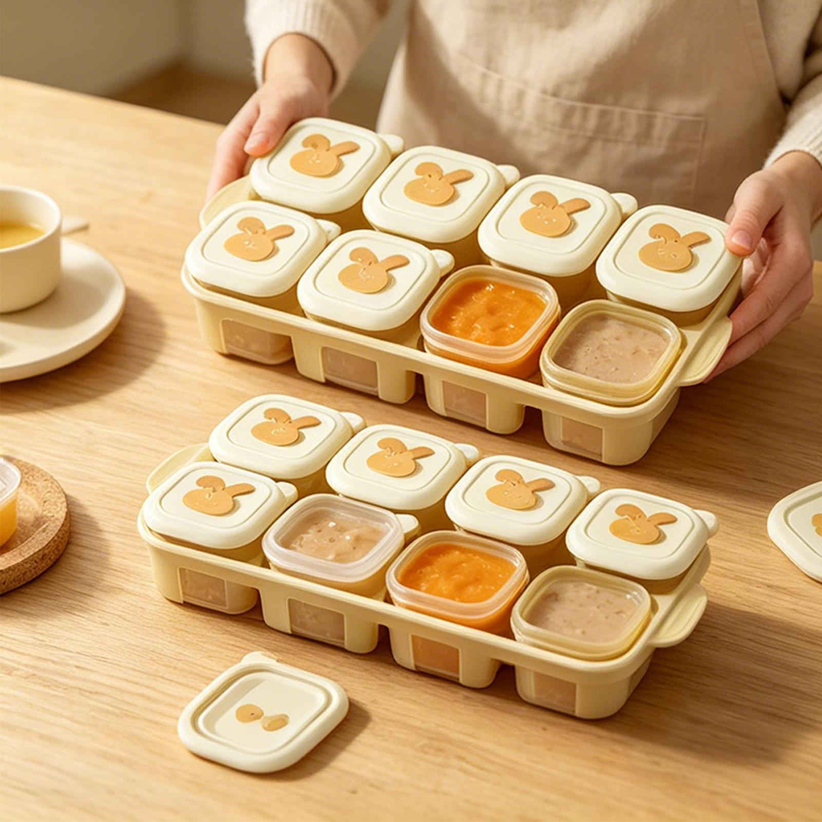 キューブフードフリーザートレイ子供用ヨーグルト容器子供用食品 - Freezer Tray Baby のレビューと価格