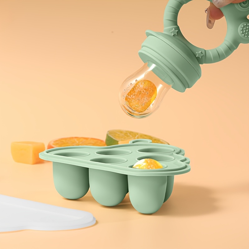 2 個/1 個ミニベビー果物野菜冷凍庫型蓋付き、フルーツフィ - Freezer Tray Baby のレビューと価格