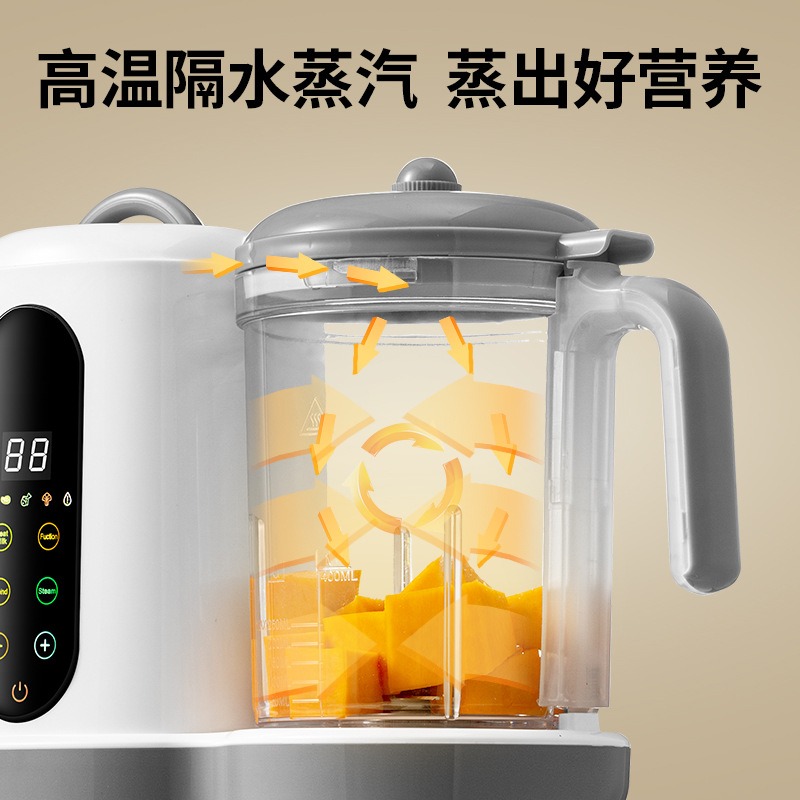 自動ベビーフードメーカー、オールインワンスチームクッカー、タ - Baby Food With Iron のレビューと価格