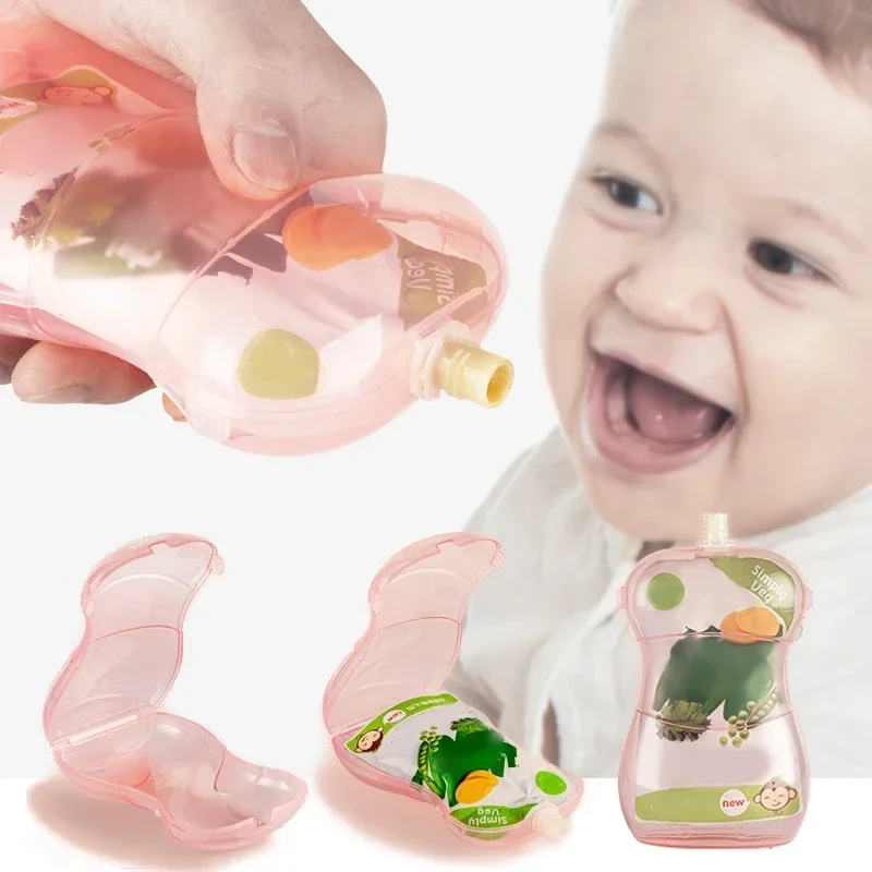 フルーツピューレ抗スクイズボックスベビー幼児栄養補助食品バッ - Baby Food Yogurt のレビューと価格