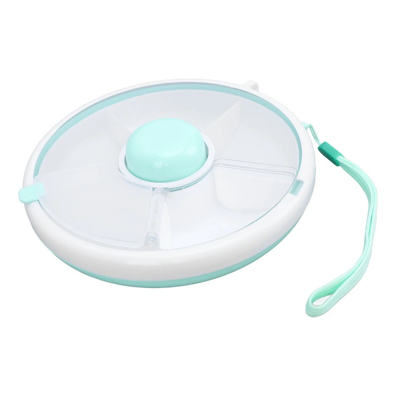 360 °   回転スナックコンテナ大容量シール子供用フルー - Baby Food Home のレビューと価格