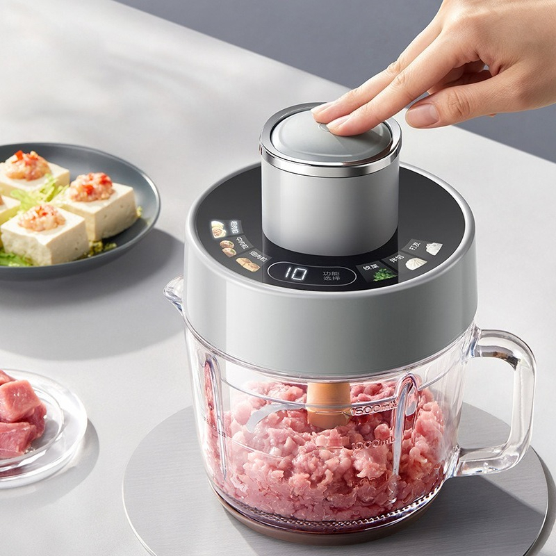 2L電動ミートグラインダー、フードチョッパー、多機能調整可能 - Baby Food Home のレビューと価格