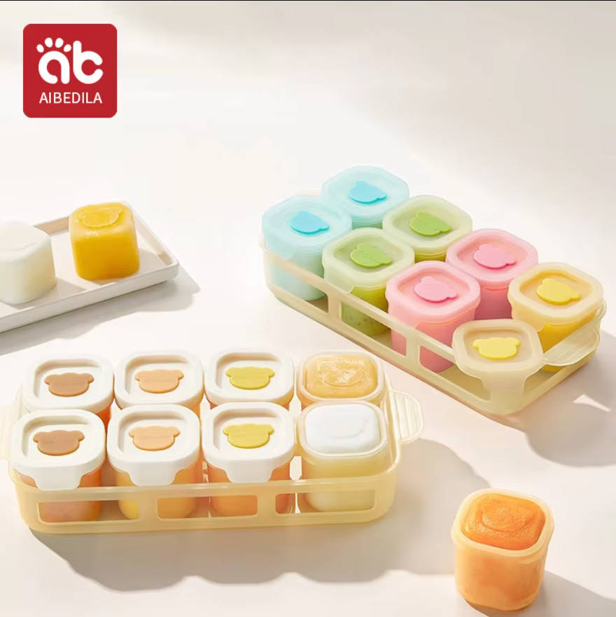 AIBEDILA ベビーシリコーン食品冷凍トレイ独立グリッド - Freezer Tray Baby のレビューと価格