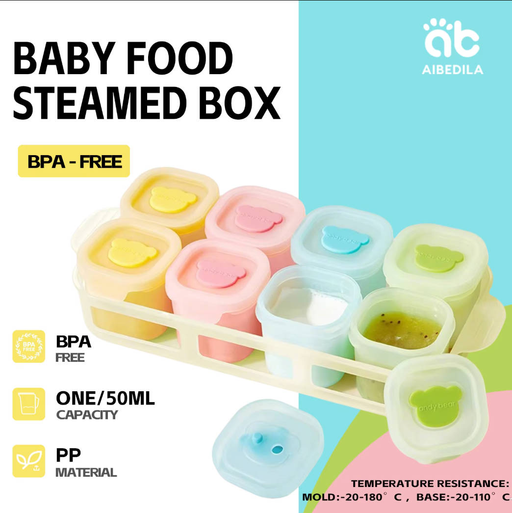 AIBEDILA ベビーシリコーン食品冷凍トレイ独立グリッド - Freezer Tray Baby のレビューと価格