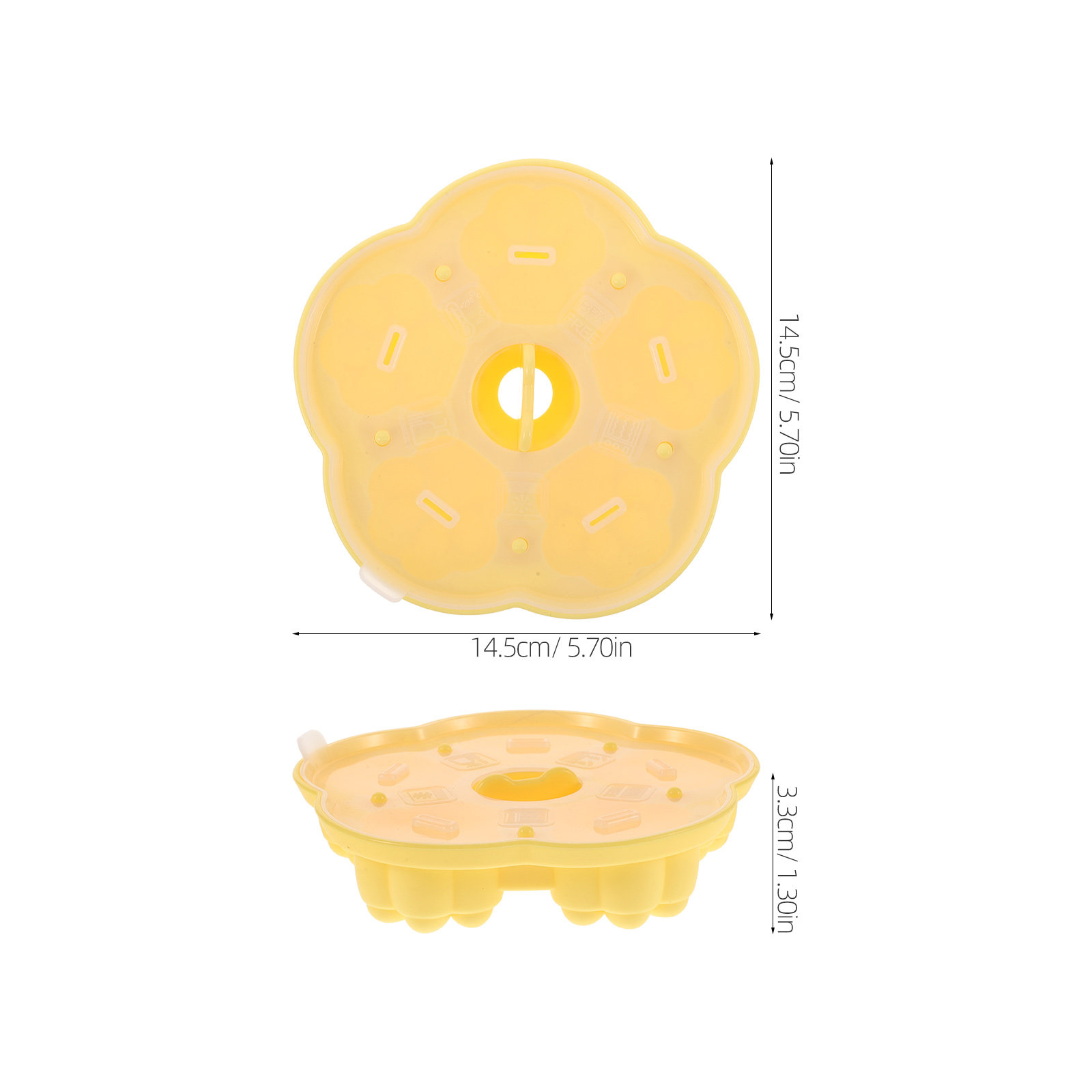 シリコン製ベビーフードモールド スチームトレイ 黄色 多機能 - Baby Food Yellow のレビューと価格