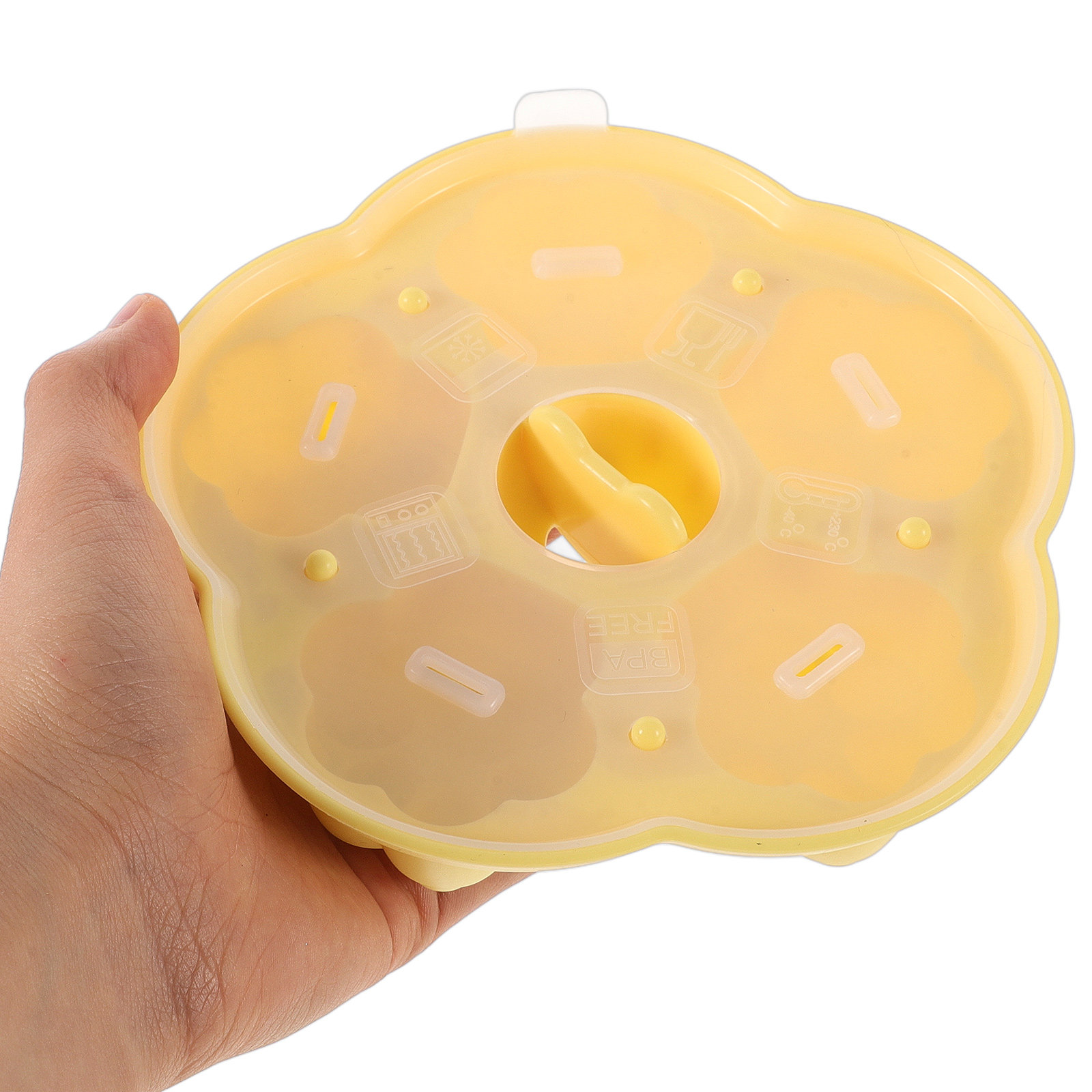 シリコン製ベビーフードモールド スチームトレイ 黄色 多機能 - Baby Food Yellow のレビューと価格