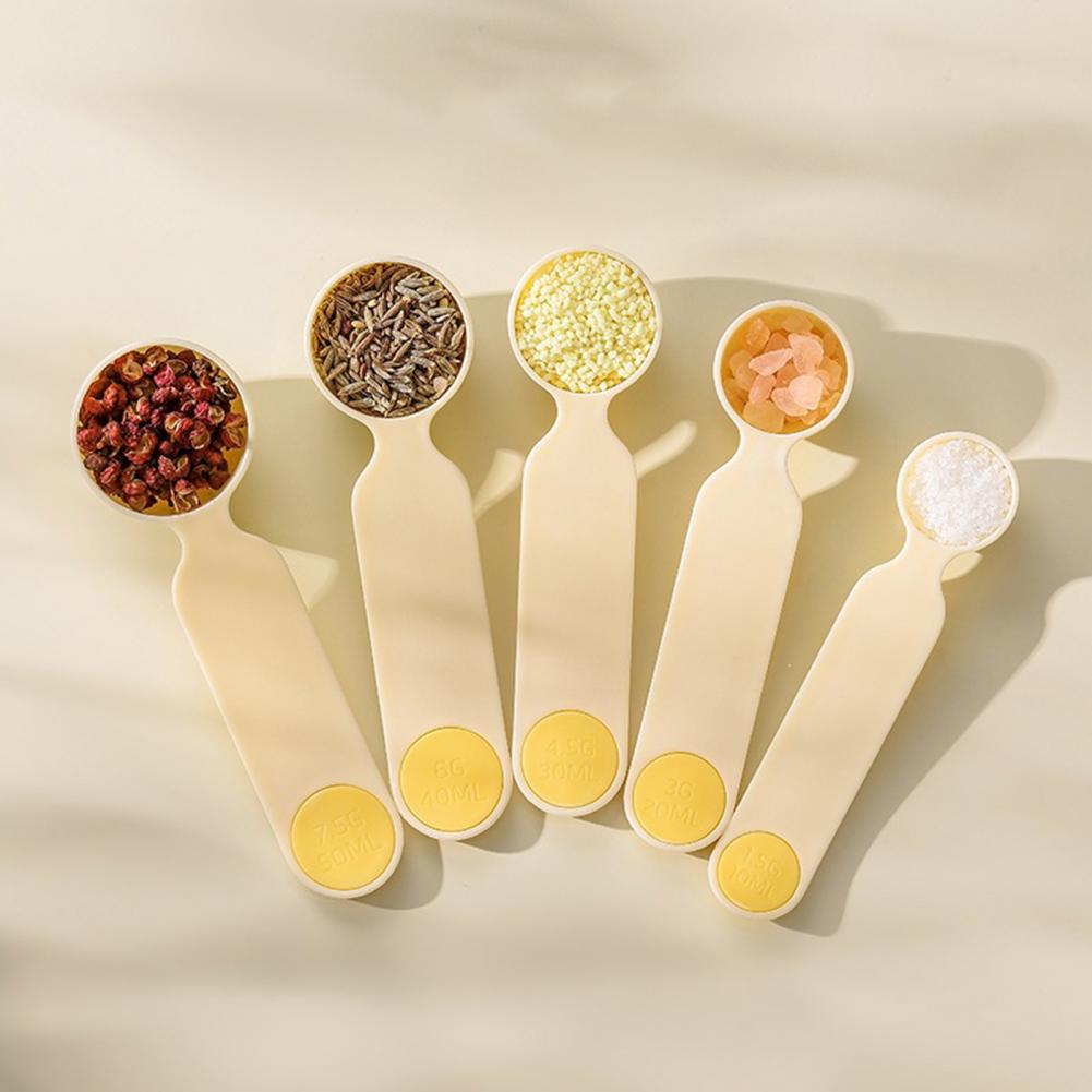 ベビーセーフ計量スプーン 食品グレード計量スプーン 5個セッ - Baby Food Yellow のレビューと価格
