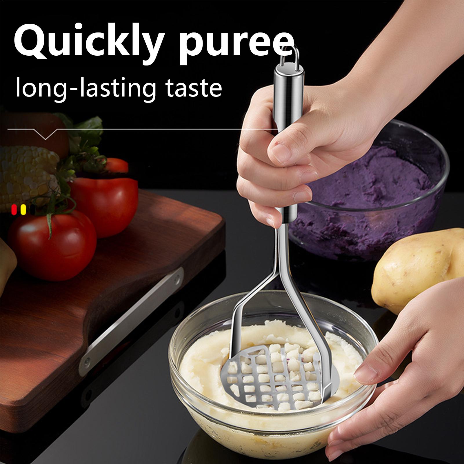 ステンレス製ポテトマッシャー 家庭用ポテトマッシャー ベビー - Baby Food Home のレビューと価格