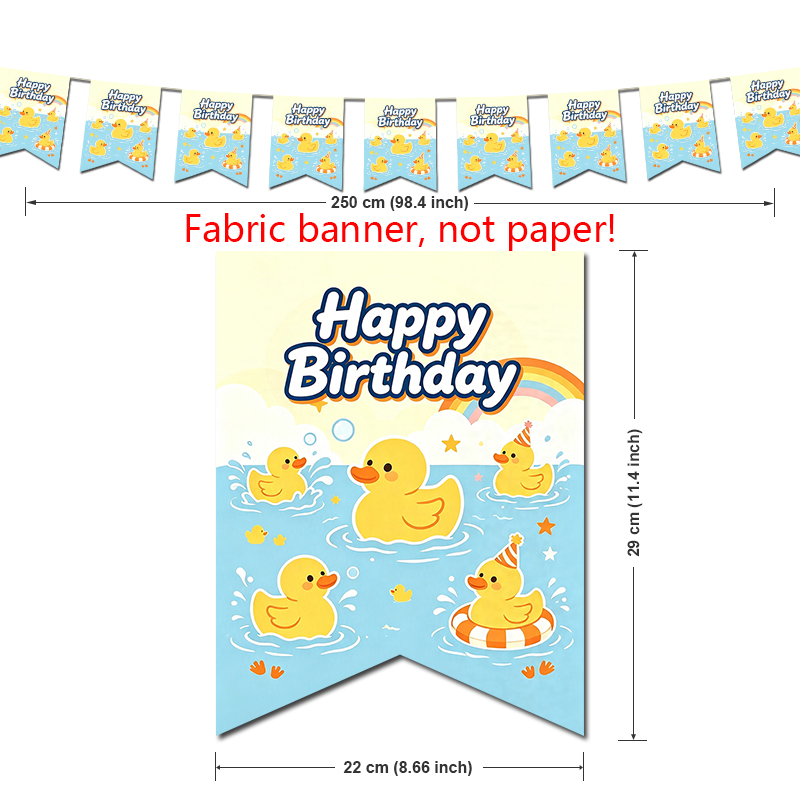 黄色いラバーダックの誕生日パーティーデコレーション、お風呂の - Baby Food Yellow のレビューと価格